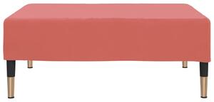 Taburet, roz, 78x56x32 cm, catifea