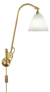 Lampă de perete GUBI, Auriu / Alamă, Camera de zi, Metal