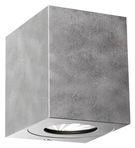 Lămpi de exterior Nordlux, Canto Kubi 2, Metalic, Metal, Modern
