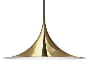 Lustră Pendul GUBI, Semi, reglabil, Auriu / Alamă, Camera de zi, Metal, Design