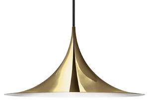 Lustră Pendul GUBI, Semi, reglabil, Auriu / Alamă, Camera de zi, Metal, Design