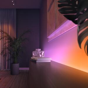 Philips Hue Gradient Ambiance Strip 1m extensie, reglabil, Camera de zi / sufragerie, Plastic