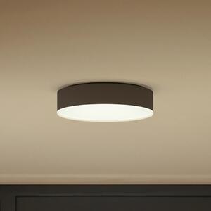 Philips Hue Plafonieră cu LED Enrave 26,1 cm negru, reglabil, Negru, Camera de zi / sufragerie, Metal, Modern