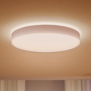 Philips Hue Plafonieră cu LED Enrave de 55,1 cm alb, reglabil, Alb, Camera de zi / sufragerie, Metal, Modern