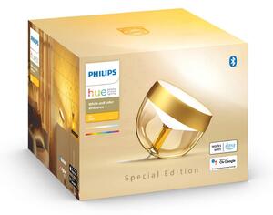 Philips Hue Iris WACA lampă de masă LED, auriu, reglabil, Auriu / Alamă, Camera de zi / sufragerie, Plastic, Modern