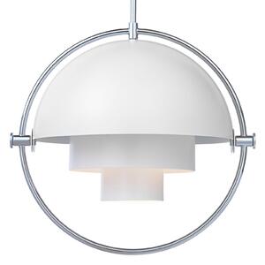 Lustră Pendul GUBI, Multi-Lite, reglabil, Alb, Camera de zi, Metal, Design