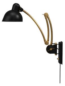 Lampă de perete FRITZ HANSEN, Negru, Studiu / Birou, Metal