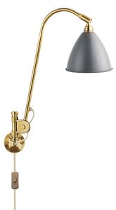 Lampă de perete GUBI, Auriu / Alamă, Camera de zi, Metal