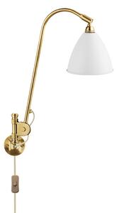 Lampă de perete GUBI, Auriu / Alamă, Camera de zi, Metal
