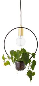 Lustră Pendul Bloomingville, Auriu / Alamă, Camera de zi, Metal