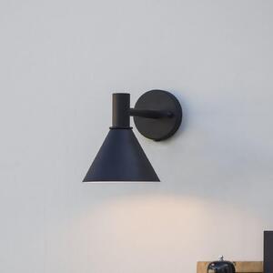 PR Home lampă de perete pentru exterior Minitripp, negru, IP44, metal, reglabil, Negru, Metal, Scandinavă