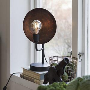 PR Home Upptown lampă de masă, înălțime 44 cm, Negru, Camera de zi / sufragerie, Metal, Vintage