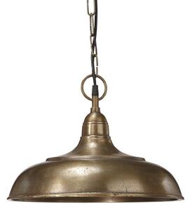 PR Home lampă suspendată Philadelphia, culoare alamă antică, Ø 35cm, reglabil, Bronz / Alamă Veche, Camera de zi / sufragerie, Metal, Antichitate