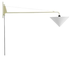 Lampă de perete Vitra, Alb, Camera de zi, Plastic