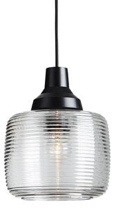 Lustră Pendul DESIGN BY US, New Wave Stripe, reglabil, Transparent, Camera de zi, Aluminiu, Design