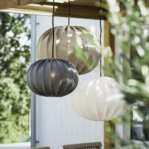 PR Home Hilma lampă suspen alb Ø 40 cm cablu 2,5m, reglabil, Alb, Plastic