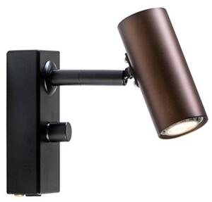 Lampă de perete Belid, Gri, dormitor, Metal