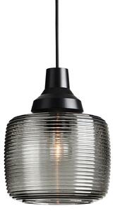 Lustră Pendul DESIGN BY US, New Wave Stripe, reglabil, Gri, Camera de zi, Aluminiu, Design