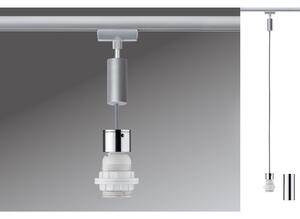 Paulmann URail 2Easy Basic pendul, crom mat, reglabil, Metalic, Camera de zi / sufragerie, Metal, Modern