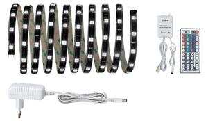 Paulmann YourLED set de bază 3m, negru RGB, reglabil, Negru, Camera de zi / sufragerie, Plastic, Modern