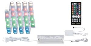 Paulmann MaxLED 500 set de bază IP44 1,5m RGBW, reglabil, Gri, Camera de zi / sufragerie, Plastic, Modern