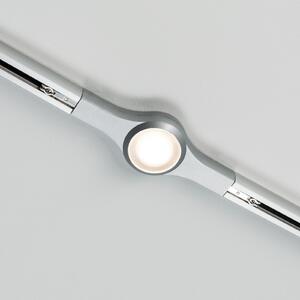 Paulmann URail LED Line Connector, crom mat, reglabil, Gri, Camera de zi / sufragerie, Metal, Modern