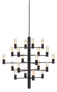Candelabre Herstal, Negru, Sala de mese, Metal