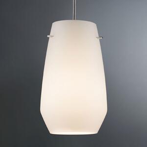 Paulmann Abajur Vento, alb, Ø 17 cm, sticlă, Alb, Camera de zi / sufragerie, Sticlă, Modern