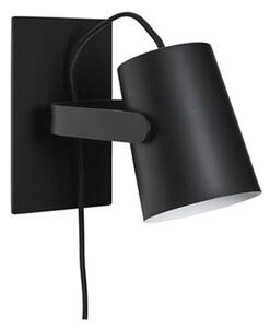 Lampă de perete Hübsch, Negru, Bucătărie, Metal
