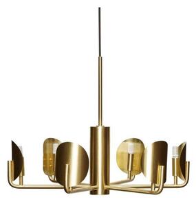 Lustră Pendul Hübsch, Auriu / Alamă, Camera de zi, Metal