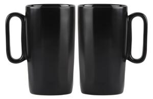 Căni negre 2 buc. din gresie 330 ml Fuori – Vialli Design