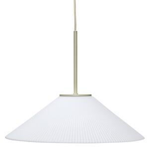Lustră Pendul Hübsch, Solid, Bej, Sala de mese, Sticlă, Design