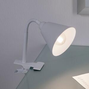 Paulmann Vitis lampă cu clemă, alb, Alb, Camera de zi / sufragerie, Metal, Modern, Corpuri de iluminat cu clemă / cu fișă
