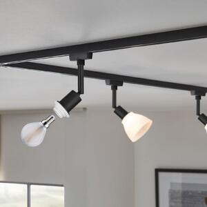 Paulmann URail DecoSystems Spot E14 negru mat, reglabil, Negru, Camera de zi / sufragerie, Metal, Modern