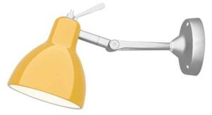 Luxy H0 Aplică de Perete/Plafonieră Aluminium cu Yellow