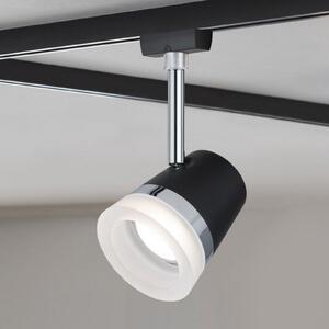Paulmann URail spot GU10 Cone negru, dimabil, reglabil, Negru, Camera de zi / sufragerie, Metal, Modern