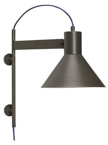 Lampă de perete Hübsch, Maro / Rugină, Camera de zi, Metal