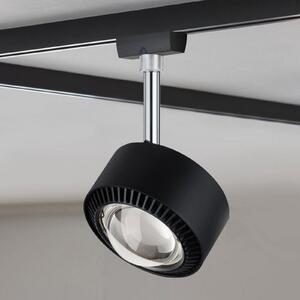 Paulmann URail spot LED Aldan 2700K negru, reglabil, Negru, Camera de zi / sufragerie, Metal, Modern