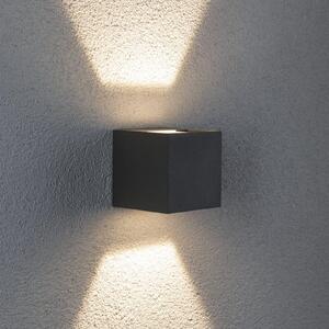Paulmann Cybo LED-aparat de iluminat pentru exterior, 2.700 K, 8 x cm, gri, Gri, Metal, Modern
