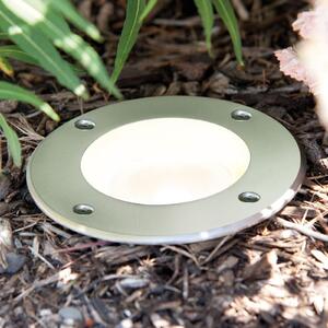 Paulmann LED-Bodeneinbauleuchte Special, IP67, Ø 11 cm, Metalic, Metal