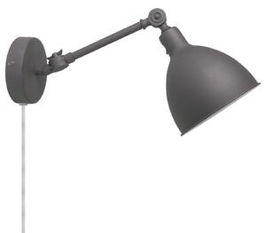 Lampă de perete By Rydéns, Bazar, Gri, Camera de zi, Metal, Scandinavă