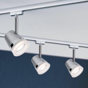 Paulmann URail Cone spot cu soclu GU10, reglabil, Gri, Hol, Metal, Modern