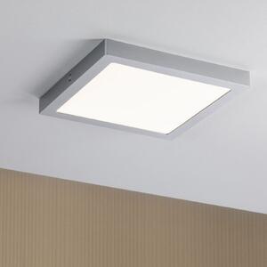 Paulmann Abia panou LED 30x30 cm 2.700K crom, Gri, Camera de zi / sufragerie, Plastic, Modern