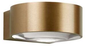 Lampă de perete LIGHT-POINT, reglabil, Auriu / Alamă, Camera de zi, Aluminiu