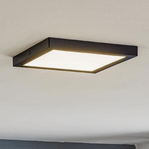 Paulmann Abia panou LED 30x30 cm 2.700K negru, Negru, Camera de zi / sufragerie, Plastic, Modern