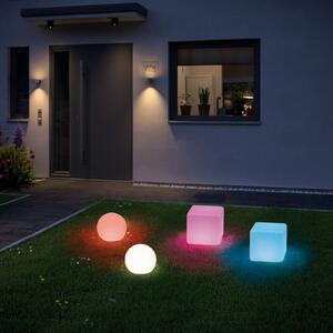 Paulmann Plug & Shine lampă decorativă Globe ZigBee RGBW, reglabil, Alb, Plastic, Modern