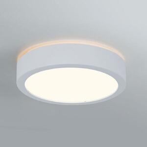 Paulmann Aviar plafonieră LED Ø 22cm alb 3000K, reglabil, Alb, Baie, Plastic, Modern