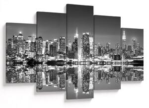 Tablou - New York, alb-negru (150x105 cm)