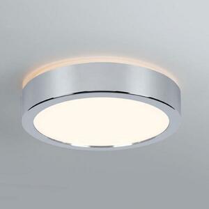 Paulmann Aviar plafonieră LED Ø 22cm crom 3000K, reglabil, Metalic, Baie, Plastic, Modern