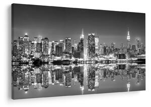 Tablou - New York, alb-negru (90x60 cm)
